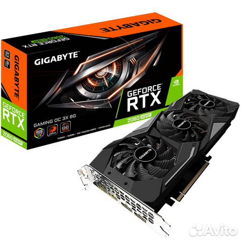 Новая GigaByte GeForce RTX 2060 Super Gaming OC 8G