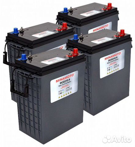Аккумуляторные батареи Minamoto DCG310-6 (6В, 310А Аккумуляторные батареи Minamoto DCG310-6 (6В, 310А