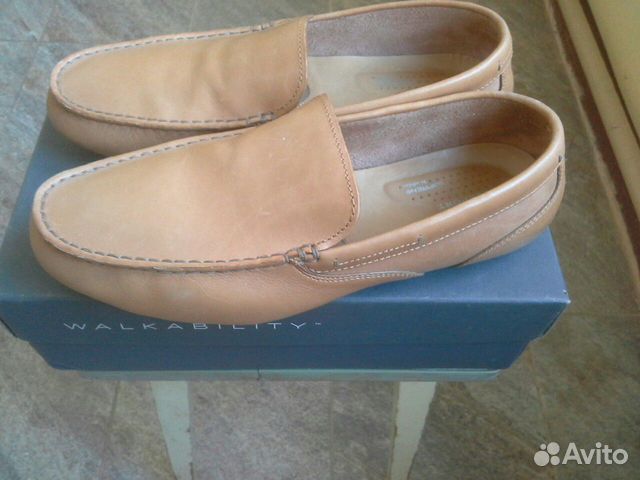 Мокасины Rockport Glenway Tan, б.у Мокасины Rockport Glenway Tan, б.у