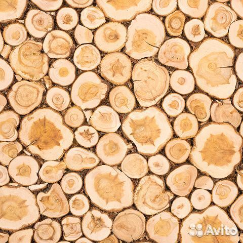 Панно из можжевельника 1200х500 мм для бани