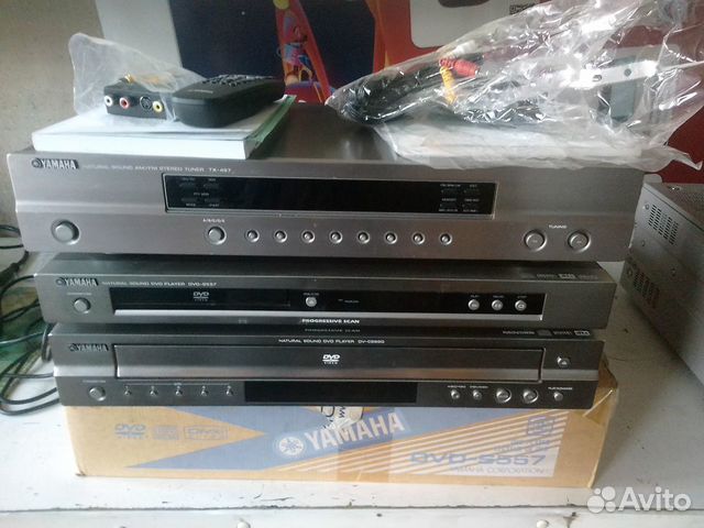 Yamaha dvd-s557 dv-c 6860 tx-497