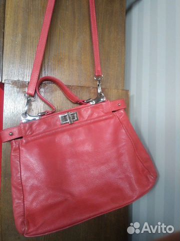 Сумка из натуральной кожи Италия