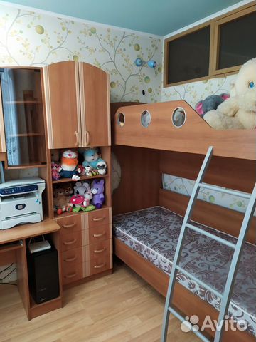 Мебель для детской комнаты с двухъярусной кроватью