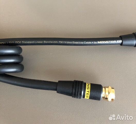 Спутниковый коаксиальный кабель Monster Standard S Спутниковый коаксиальный кабель Monster Standard S