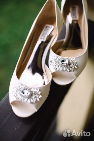 Свадебные туфли badgley mischka 40 размер