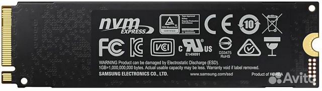 SSD M.2 SAMSUNG 500Gb 970 EVO Plus MZ-V7S500BW SSD M.2 SAMSUNG 500Gb 970 EVO Plus MZ-V7S500BW