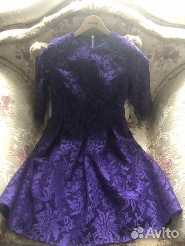 Платье lusio фиолетовое