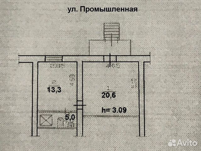 Торговое помещение, 38.9 м² Торговое помещение, 38.9 м²