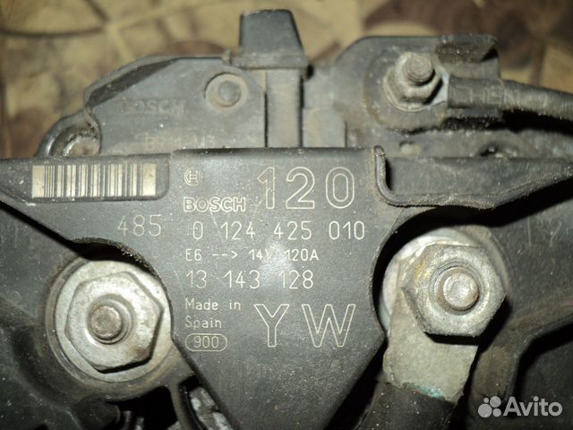 Генератор Опель 1.4 Генератор Опель 1.4