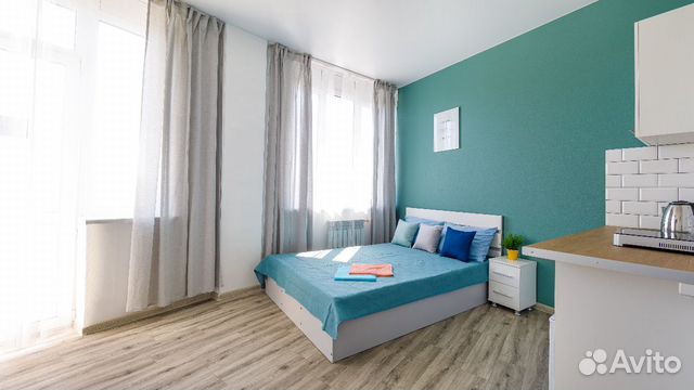 

Квартира-студия, 21 м², 1 кровать