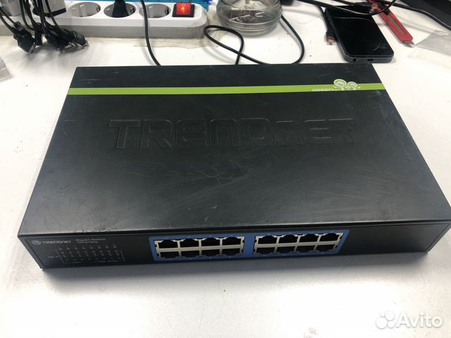 Коммутатор trendnet TEG-S16Dg