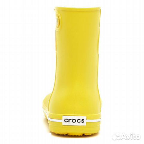 Резиновые сапоги crocs женские (желтые)