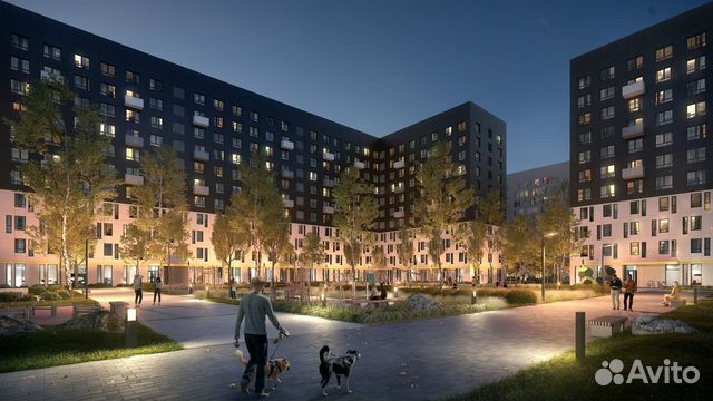 3-к квартира, 86.6 м², 2/11 эт.