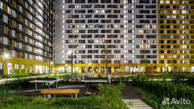 1-к квартира, 40.1 м², 20/25 эт. 1-к квартира, 40.1 м², 20/25 эт.