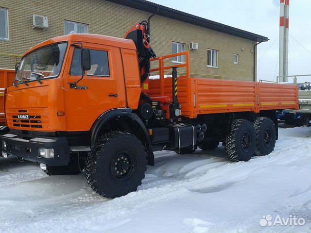 Новый камаз 43118 борт с Palfinger 23500 евро 2