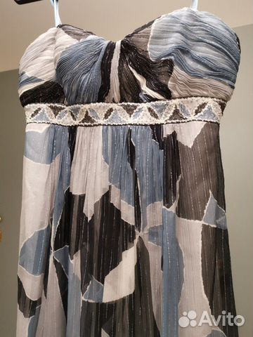 Новое шёлковое платье bcbg maxazria