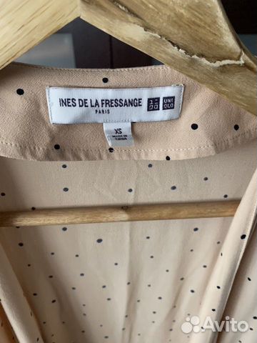 Платье вискоза Iness de la fressange Uniqlo Платье вискоза Iness de la fressange Uniqlo