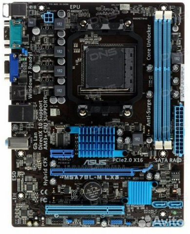 Материнская плата asus AM3+