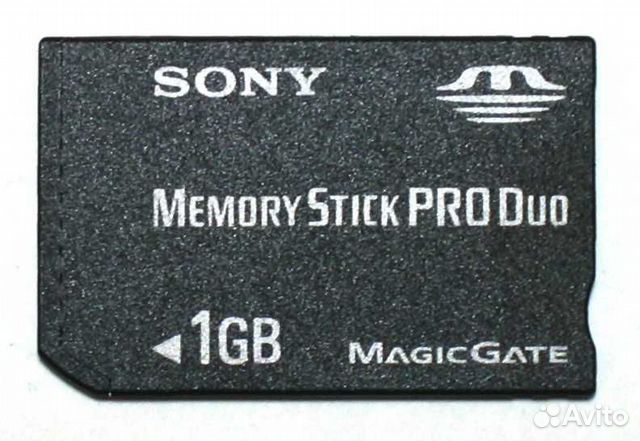 Карта памяти sony memory stick pro duo