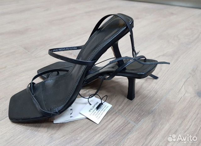 Новые босоножки Zara натуральная кожа 38 размер Новые босоножки Zara натуральная кожа 38 размер