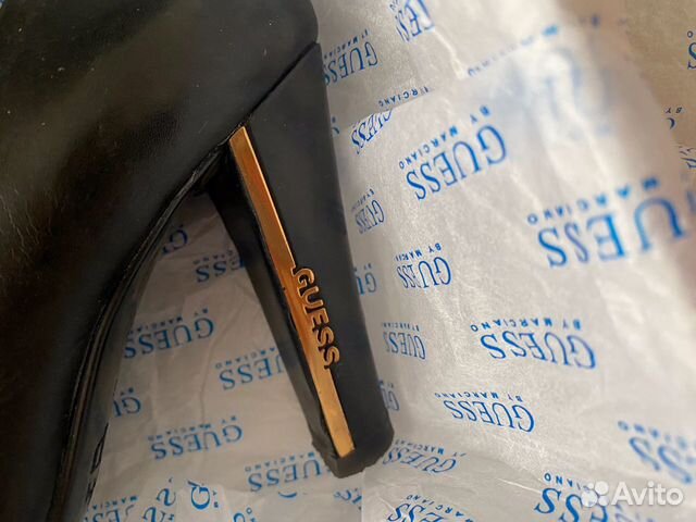 Guess чёрные классические туфли 36 лодочки