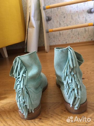 Ботинки казаки bershka