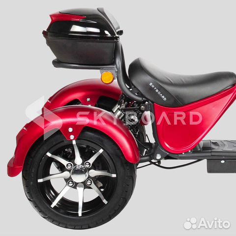 Электроскутер CityCoCo SkyBoard Trike Chooper-2000 Электроскутер CityCoCo SkyBoard Trike Chooper-2000