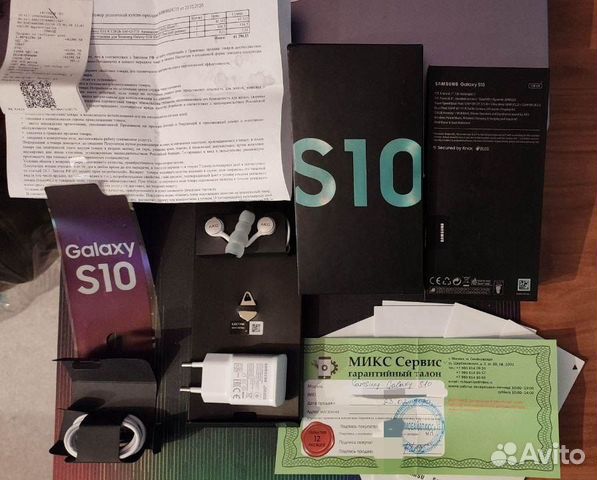 Samsung Galaxy S10 Аквамарин 8/128