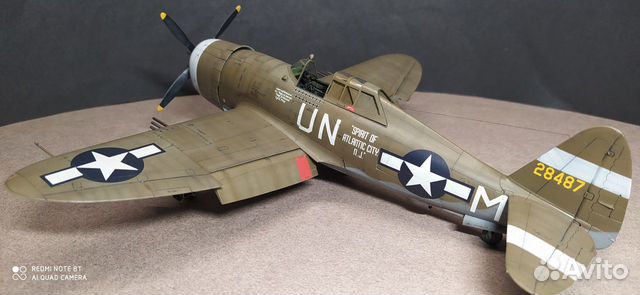 P-47D модель самолёта 1/48