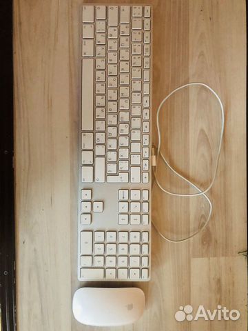 Apple keyboard & Apple Mouse Apple keyboard & Apple Mouse