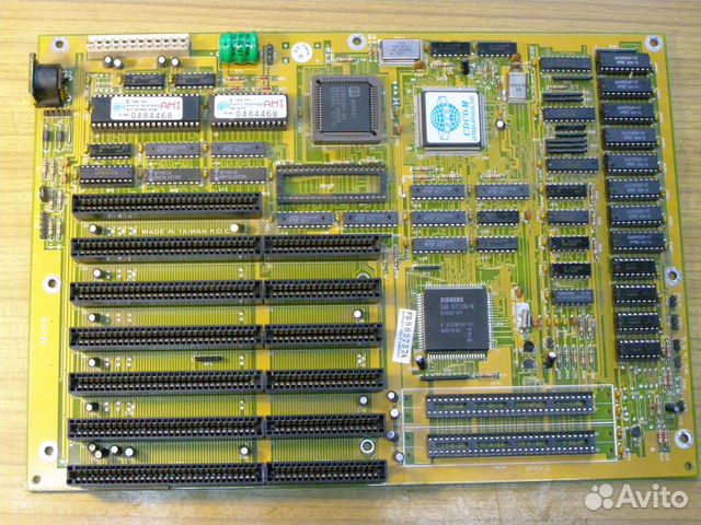 Материнская плата 286 Harris 25MHz M-209 ilon USA Материнская плата 286 Harris 25MHz M-209 ilon USA