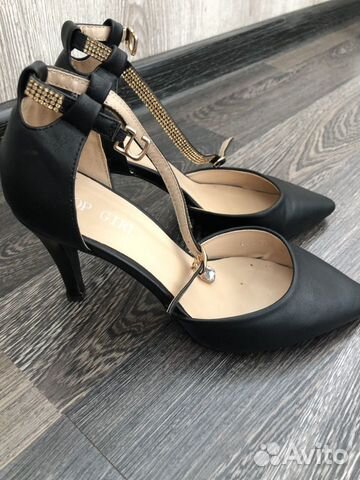 Туфли черные