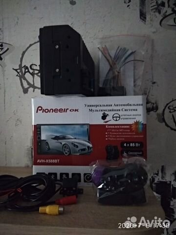 Автомагнитола 2 DIN pioneeir ok