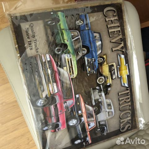 Плакат Chevrolet