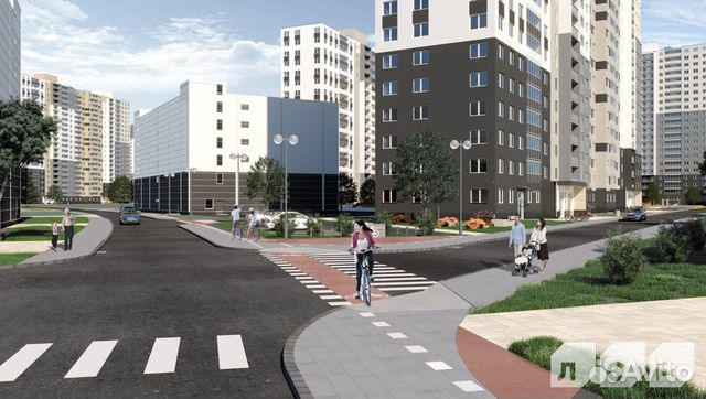 1-к квартира, 36.6 м², 19/22 эт.