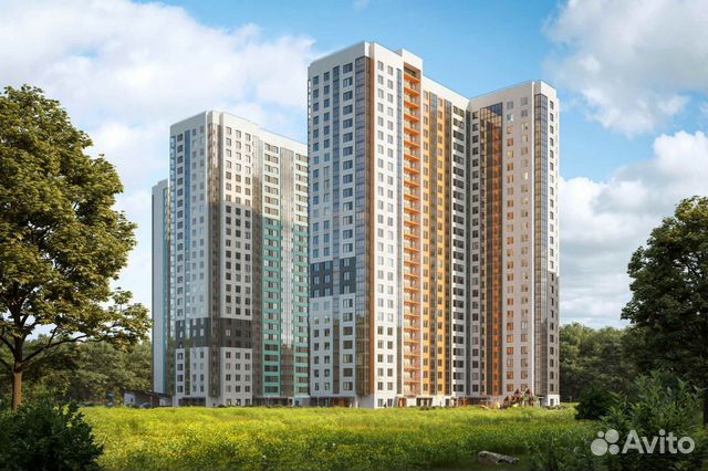 2-к квартира, 54 м², 24/25 эт. 2-к квартира, 54 м², 24/25 эт.