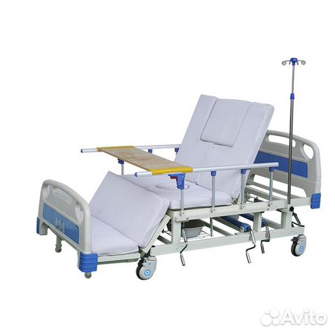 Медицинская кровать-кресло-туалет для лежачих боль