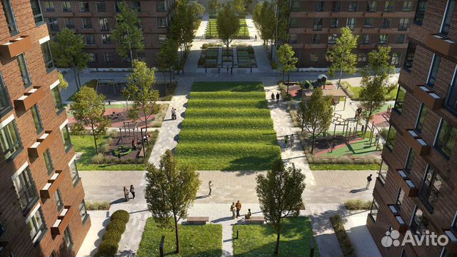 2-к квартира, 52.8 м², 7/13 эт. 2-к квартира, 52.8 м², 7/13 эт.