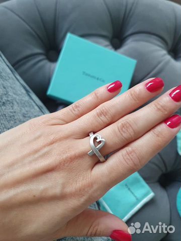 Кольцо tiffany&CO Серебро 925 Кольцо tiffany&CO Серебро 925