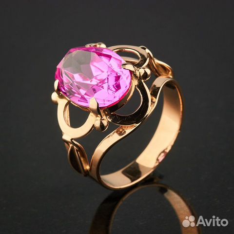 Золотое советское кольцо 583 пробы (354705)