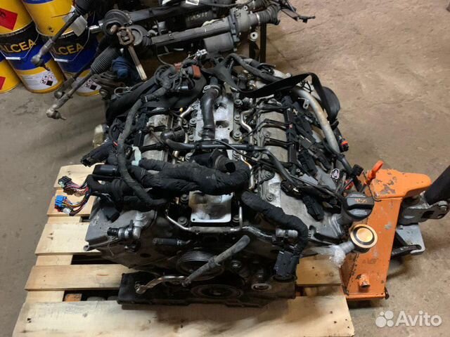 Двигатель без навесного на Audi A8 D3/4E (рестайли Двигатель без навесного на Audi A8 D3/4E (рестайли
