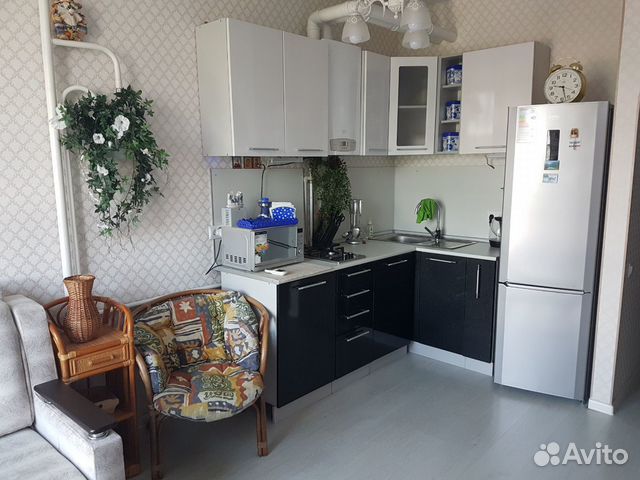 

Квартира-студия, 45 м², 2 кровати