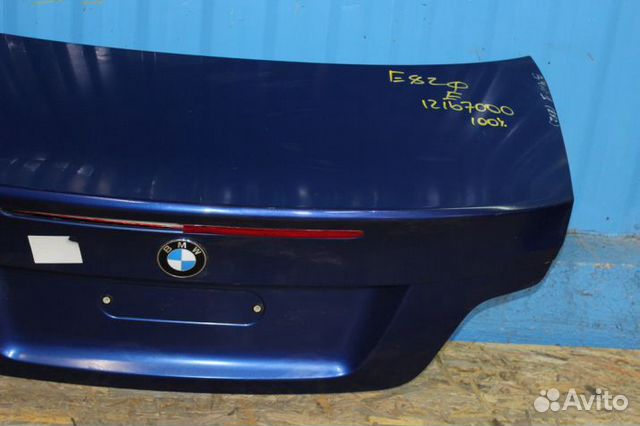 Крышка багажника BMW 1 E81 E82 E87 E88