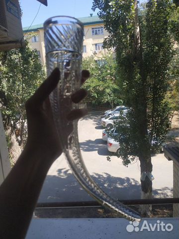 Рог изобилия хрустальный большой