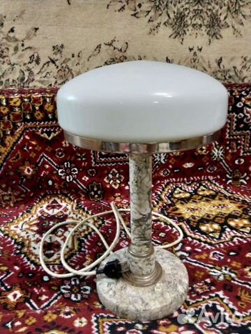 Сталинские настольные мраморные лампы, ссср, 1950е