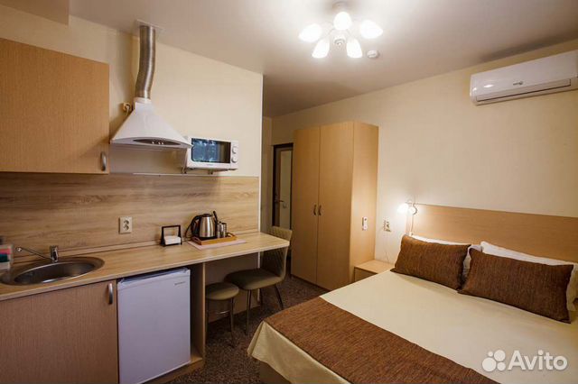 

Квартира-студия, 23 м², 1 кровать