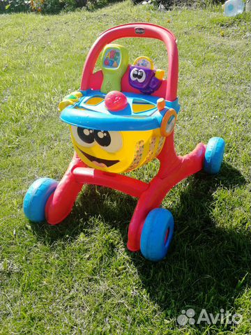 Каталка Chicco Говорящая тележка для покупок