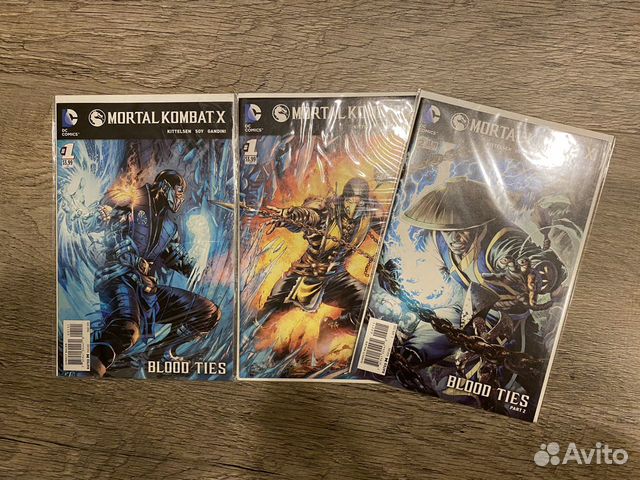 Комиксы на английском Mortal Kombat X