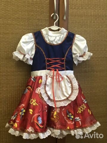 Костюм карнавальный «Красная шапочка»