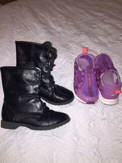 Сапоги smart fit и кроссы demix